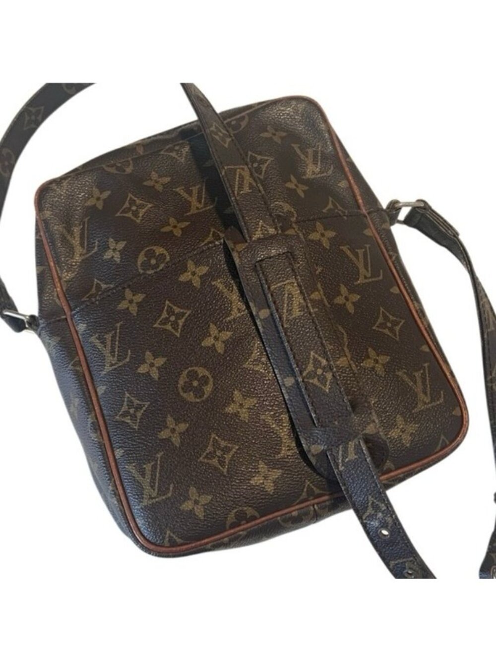 Louis Vuitton Petit Marceau Brown Monogram Shoulder Bag COA Included